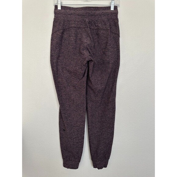 Lululemon Ready To Rulu Jogger Pant *29" Heathered Purple Black Pocket Women's 4 - Picture 4 of 8